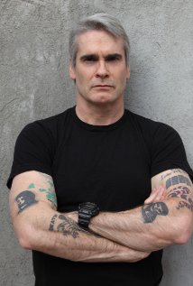Henry Rollins filming his new show on History Channel 2 in Brooklyn